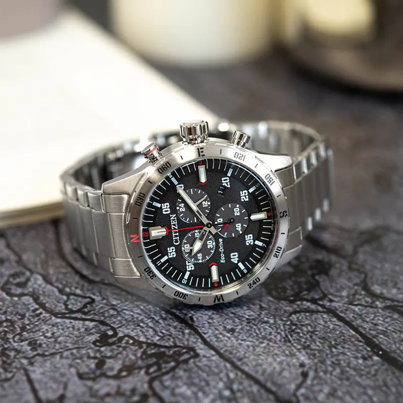 Citizen Sports Eco-Drive Chronograph Men's Watch- AT2520-89E